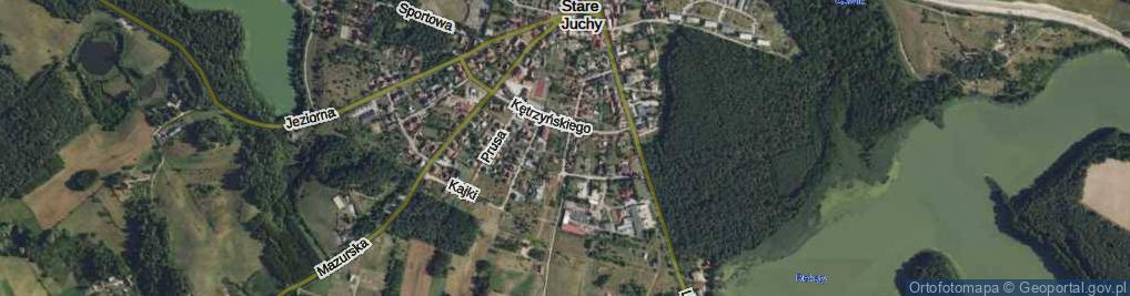 Zdjęcie satelitarne Chopina Fryderyka ul.